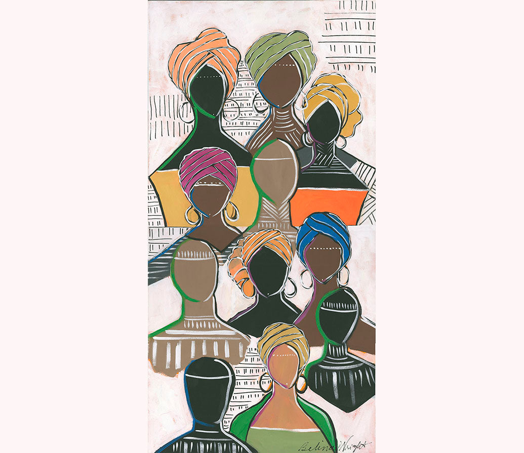 Royal Village Original Painting