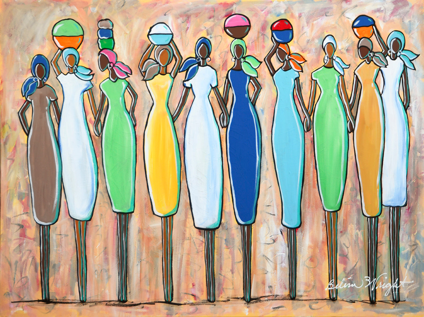 Sisterhood Origianl Painting