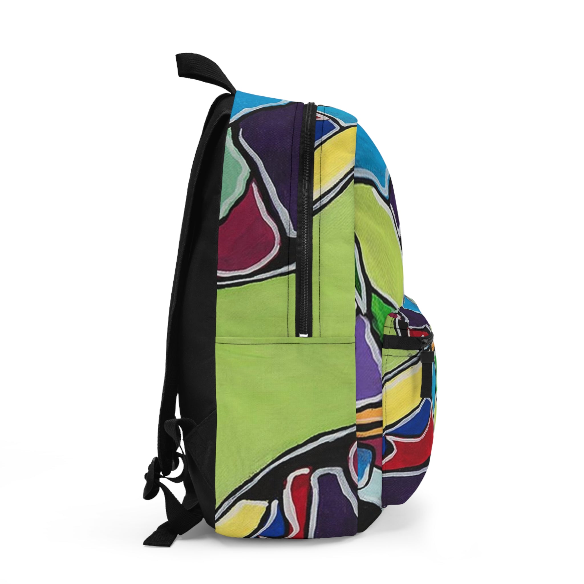 Colorful World Backpack by Belina Wright