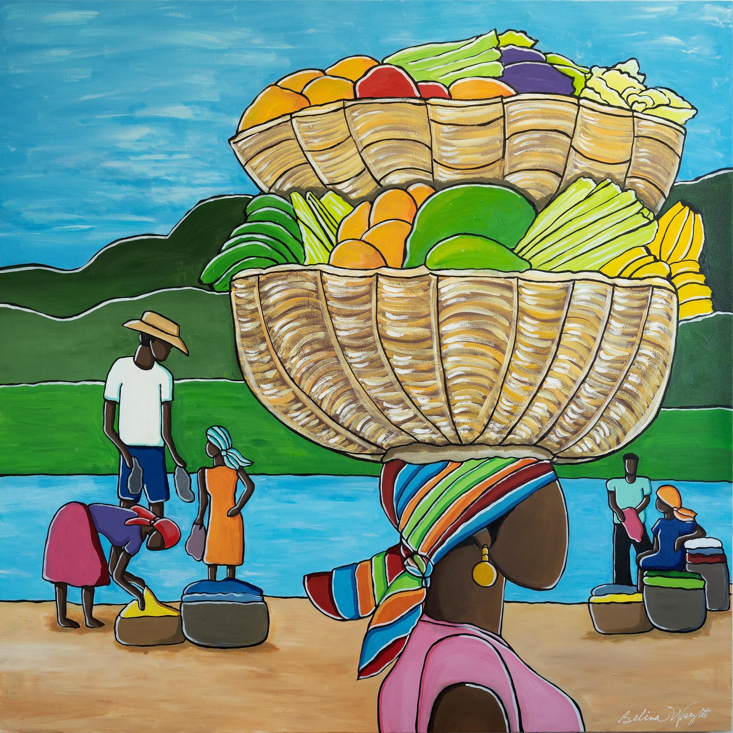 Much To Carry Original Painting