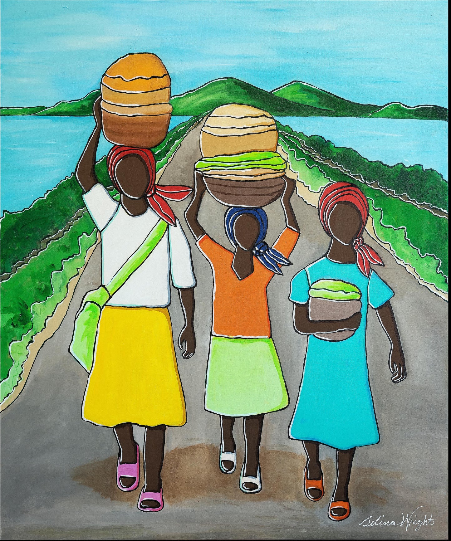 Little Helpers Original Painting
