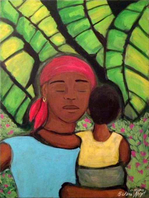 Mother and Child Original Painting