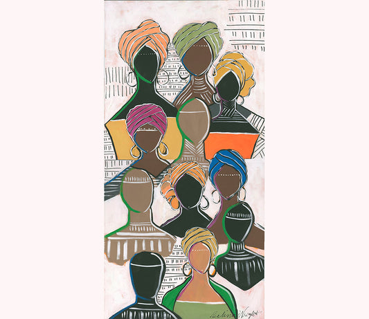 Royal Village Original Painting