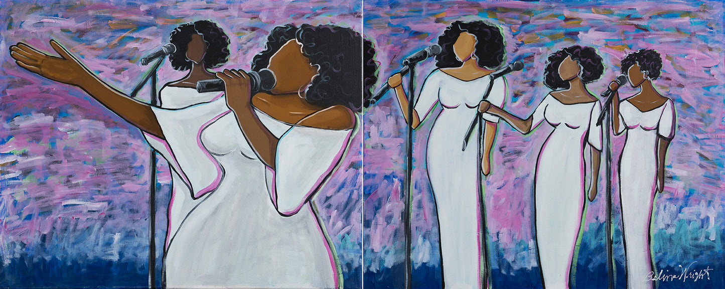 Singers Original Painting